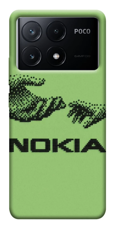 Чехол на Xiaomi Poco X6 Nokia фото 1 из 1