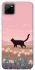 Чехол на Realme C11 cat on a field фото 1 из 1