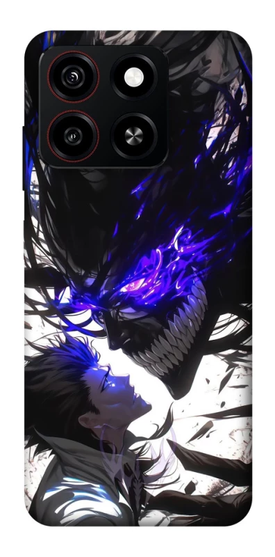 Чохол на ZTE Blade A35 4G Black soul anime фото 1 з 1