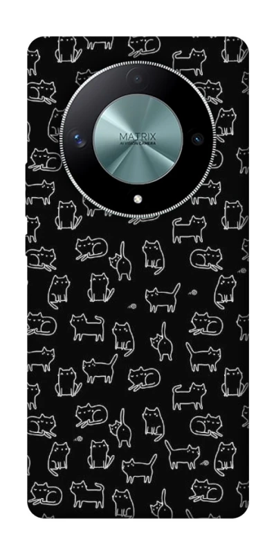 Чехол на Huawei Magic6 Lite Black Cats фото 1 из 1