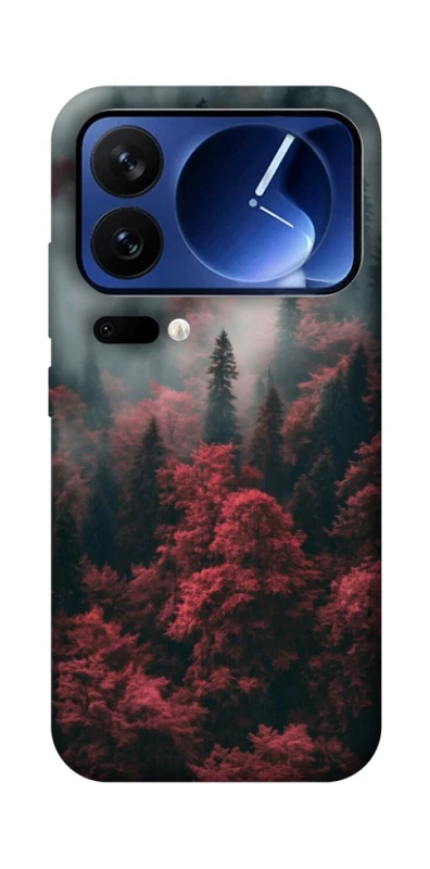 Чехол на Xiaomi Poco F7 Ultra Red Wood фото 1 из 1