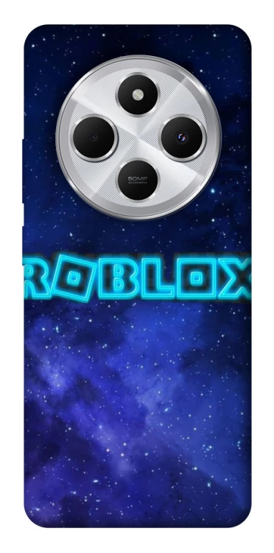 Чохол на Xiaomi Redmi 14C / Poco C75 Roblox Space Logo Blue фото 1 з 1
