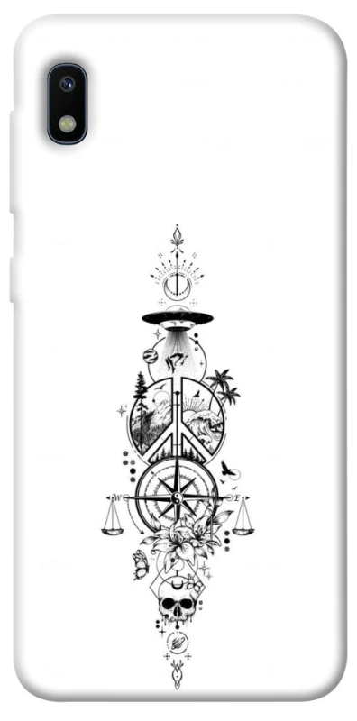 Чехол на Samsung Galaxy A10 (A105F) Tattoo ver.7 фото 1 из 1