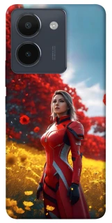 Чохол на Vivo Y36 Cyber space girl ver.5 фото 1 з 1