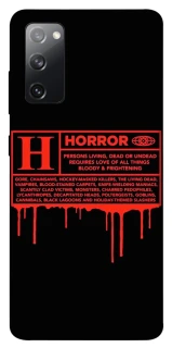 Чохол на Samsung Galaxy S20 FE Horror Halloween фото 1 з 1