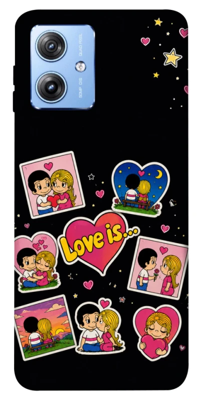 Чохол на Motorola Moto G84 Love is фото 1 з 1