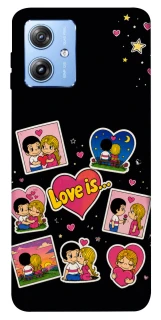 Чохол на Motorola Moto G84 Love is фото 1 з 1