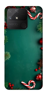 Чехол на Realme Narzo 50A Новогодний v35 фото 1 из 1