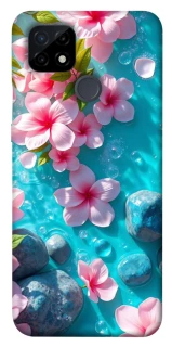 Чехол на Realme C21 Flowers v19 фото 1 из 1
