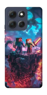 Чохол на Motorola Moto G86 Minecraft v3 фото 1 з 1