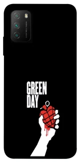Чехол на Xiaomi Poco M3 Green Day logo фото 1 из 1