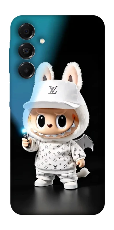 Чохол на Samsung Galaxy A17 4G/5G Labubu with flashlight ver.1 фото 1 з 1