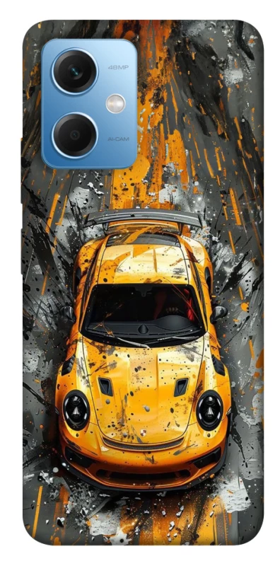 Чехол на Xiaomi Poco X5 5G Drawn Porsche фото 1 из 1