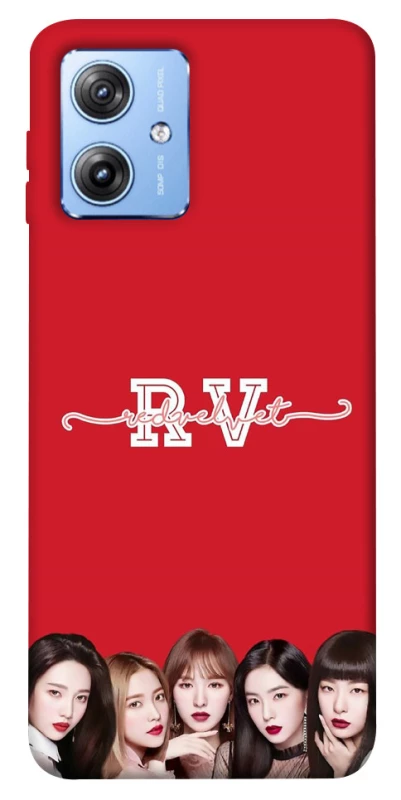 Чохол на Motorola Moto G84 RED VELVET v3 фото 1 з 1