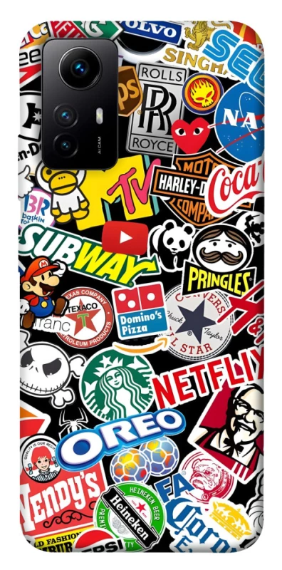 Чохол на Xiaomi Redmi Note 12S brands фото 1 з 1