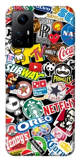 Чохол на Xiaomi Redmi Note 12S brands фото 1 з 1