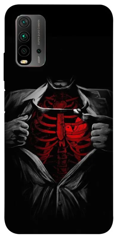 Чехол на Xiaomi Redmi 9T Skeleton Heart фото 1 из 1