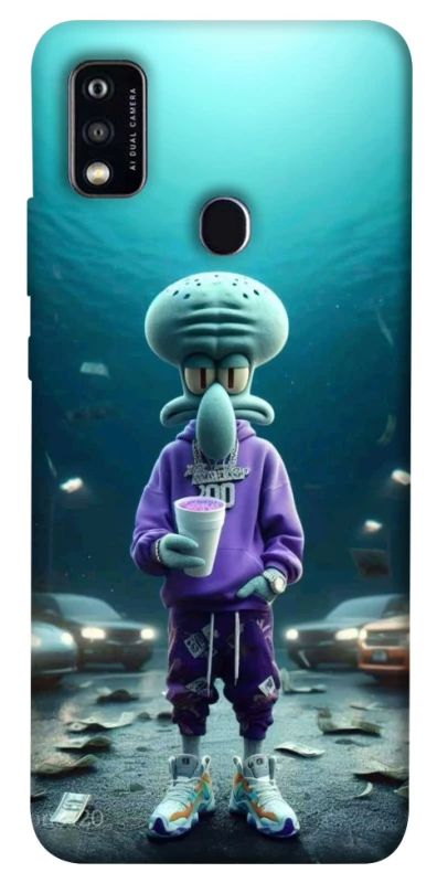 Чохол на ZTE Blade A51 Сквідвард фото 1 з 1