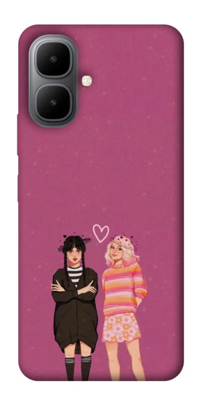 Чохол на Infinix Smart 10 Raven & Rainbow Wednesday фото 1 з 1