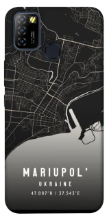 Чехол на Infinix Hot 10 Lite Mariupol map фото 1 из 1