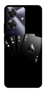 Чехол на Realme Note 60 Black Cards фото 1 из 1