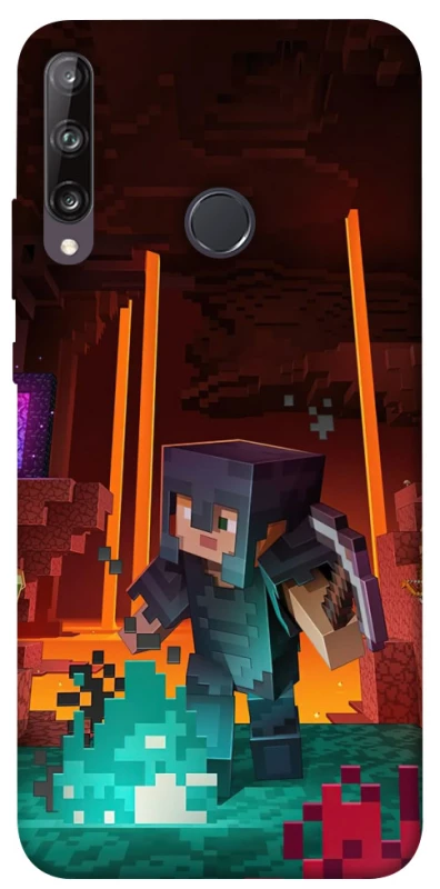 Чехол на Huawei P40 Lite E Minecraft game adventure фото 1 из 1
