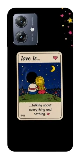 Чохол на Motorola Moto G54 Love is ver.6 фото 1 з 1