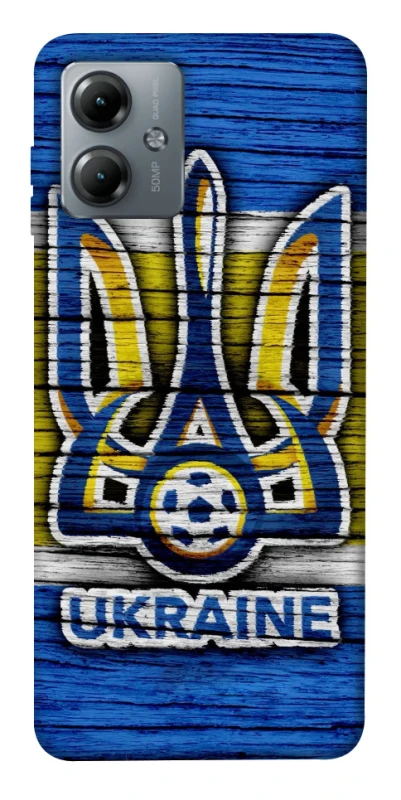 Чехол на Motorola Moto G14 UA-Football ver.1 фото 1 из 1