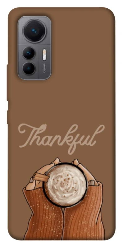 Чохол на Xiaomi 12 Lite Thankful coffee фото 1 з 1