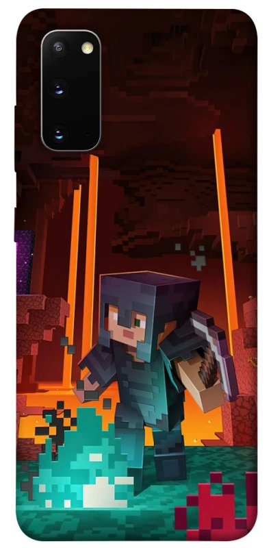 Чохол на Samsung Galaxy S20 Minecraft game adventure фото 1 з 1
