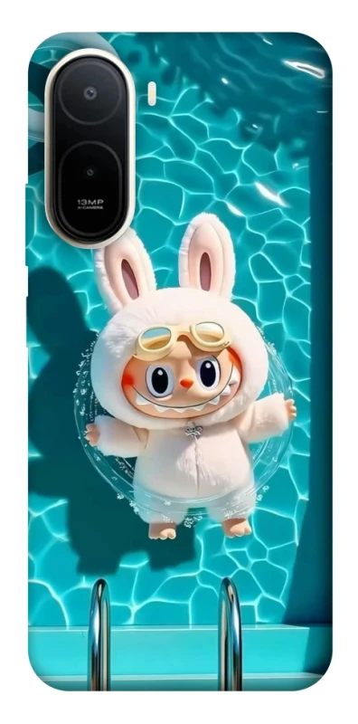 Чехол на Xiaomi Redmi A7 Pro 4G Labubu in the pool ver.2 фото 1 из 2