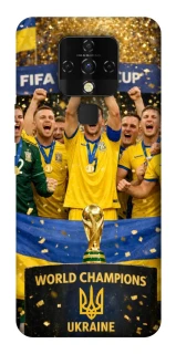 Чехол на TECNO Camon 16 SE UA-Football ver.5 фото 1 из 1