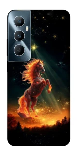 Чехол на Realme C65 4G Red Fire Horse ver.2 фото 1 из 1