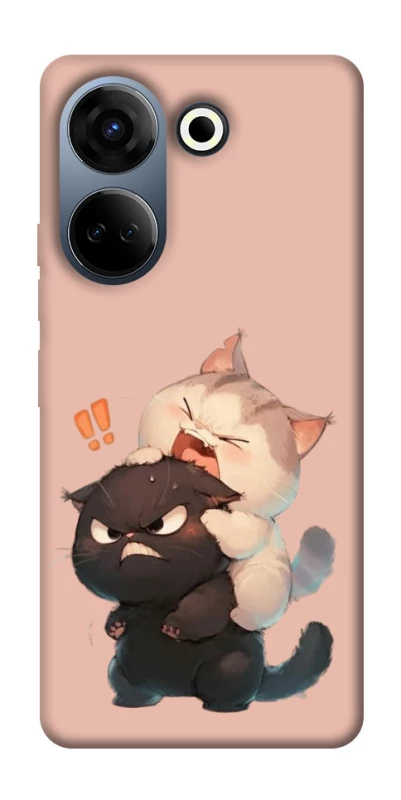 Чохол на TECNO Camon 20 Pro (CK7n) Сat and cat фото 1 з 1