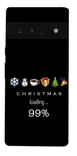 Чехол на Google Pixel 6 Pro Christmas Loading фото 1 из 1