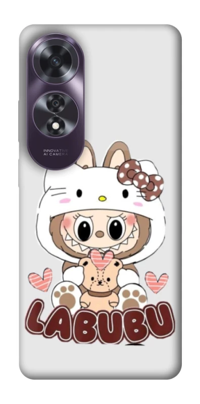 Чохол на Oppo A60 Hello Kitty Labubu фото 1 з 1