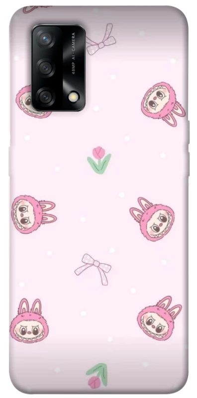 Чохол на Oppo A74 4G Labubu Flower фото 1 з 1