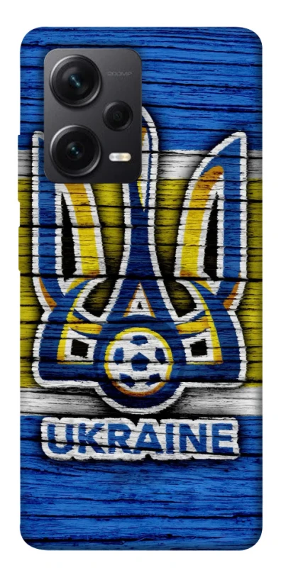 Чехол на Xiaomi Redmi Note 12 Pro+ 5G UA-Football ver.1 фото 1 из 1