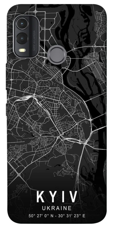 Чохол на Nokia G11 Plus Kyiv map фото 1 з 1