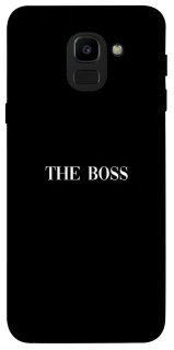 Чохол на Samsung J600F Galaxy J6 (2018) The boss фото 1 з 1
