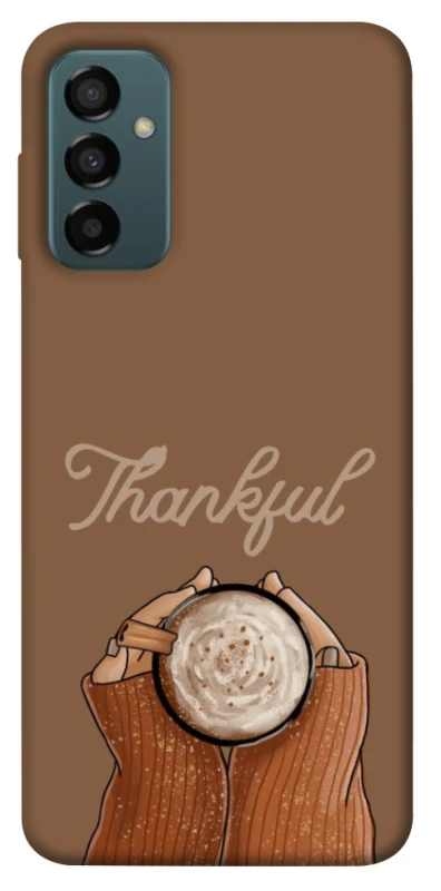 Чохол на Samsung Galaxy M13 4G Thankful coffee фото 1 з 1
