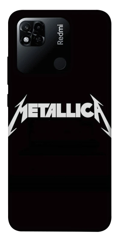 Чехол на Xiaomi Redmi 10A Metallica logo фото 1 Чехол на Xiaomi Redmi 10A Metallica logo фото 1 из 1