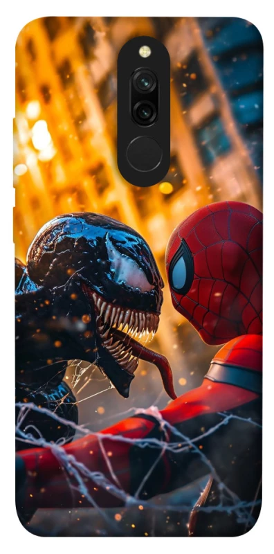 Чехол на Xiaomi Redmi 8 Venom vs Spiderman фото 1 из 1