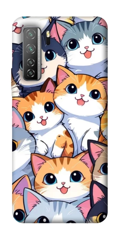 Чохол на Huawei Nova 7 SE Cute Cat v2 фото 1 з 1