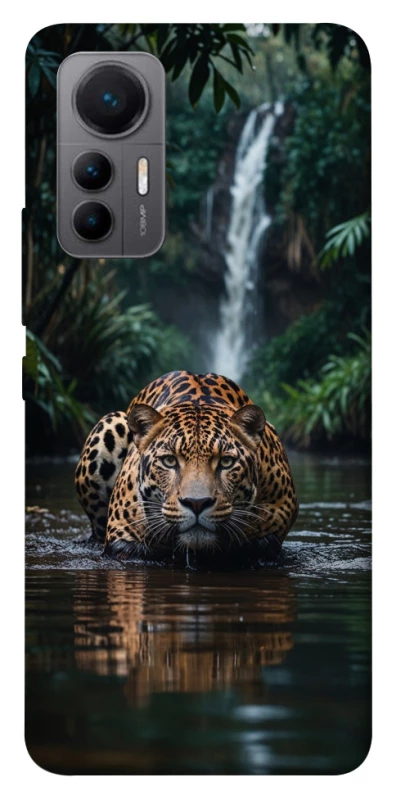Чохол на Xiaomi 12 Lite Leopard in water фото 1 з 1