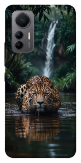 Чехол на Xiaomi 12 Lite Leopard in water фото 1 из 1