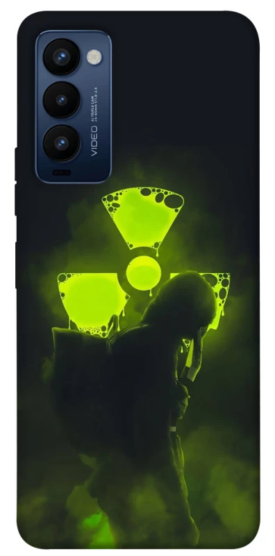 Чехол на TECNO Camon 18 Радиация v2 фото 1 из 1