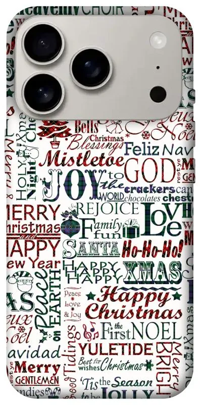 Чехол на Apple iPhone 18 Pro Christmas mood ver.3 фото 2 из 2