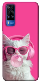 Чохол на Vivo Y51a Pink kitty фото 1 Чохол на Vivo Y51a Pink kitty фото 1 з 1