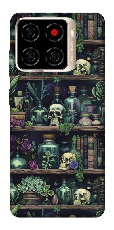 Чехол на ZTE Blade A56 Bookshelf ver.1 фото 1 из 1